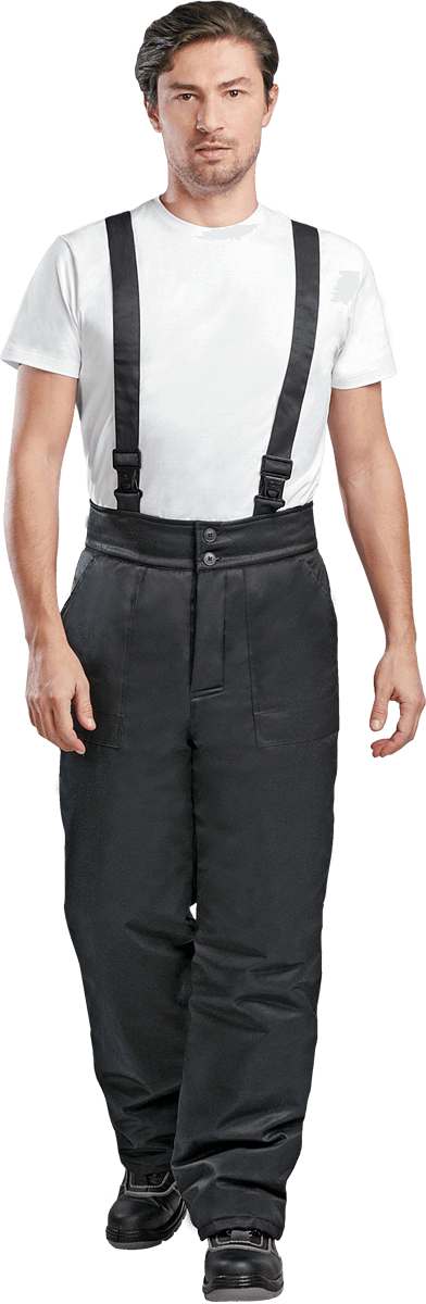 Брюки ЗАЩИТА утеплённые, черные